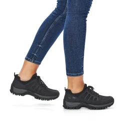 Rieker Women'S Slippers Jet Black