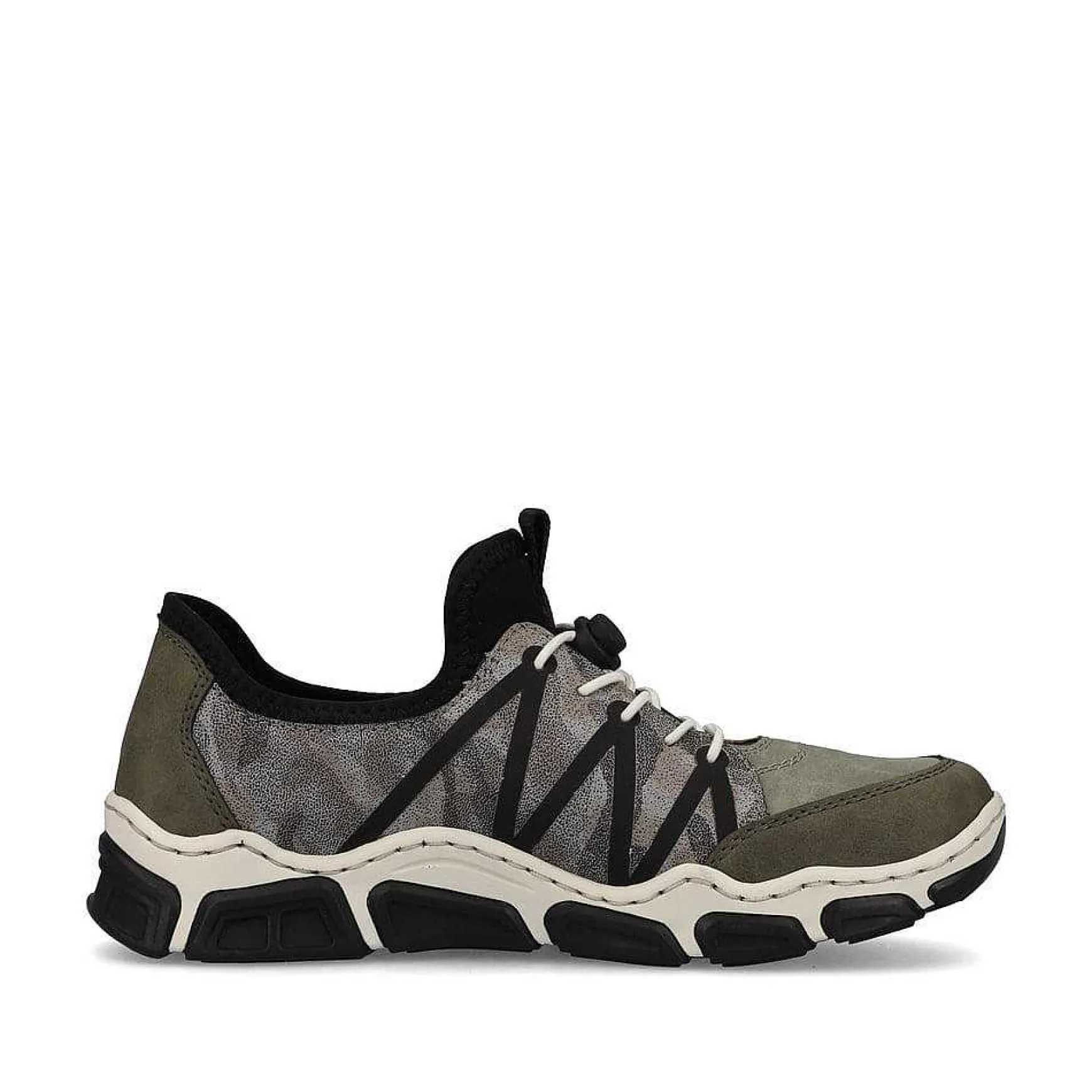 Rieker Women'S Slippers Khaki Green