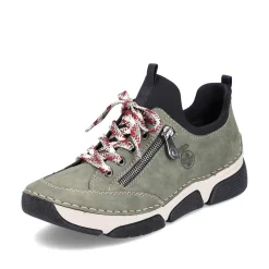 Rieker Women'S Slippers Khaki Green