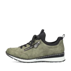 Rieker Women'S Slippers Khaki Green