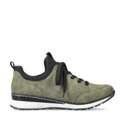 Rieker Women'S Slippers Khaki Green