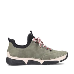 Rieker Women'S Slippers Khaki Green