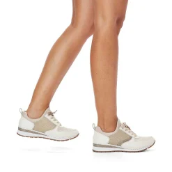 Rieker Women'S Slippers Light Beige