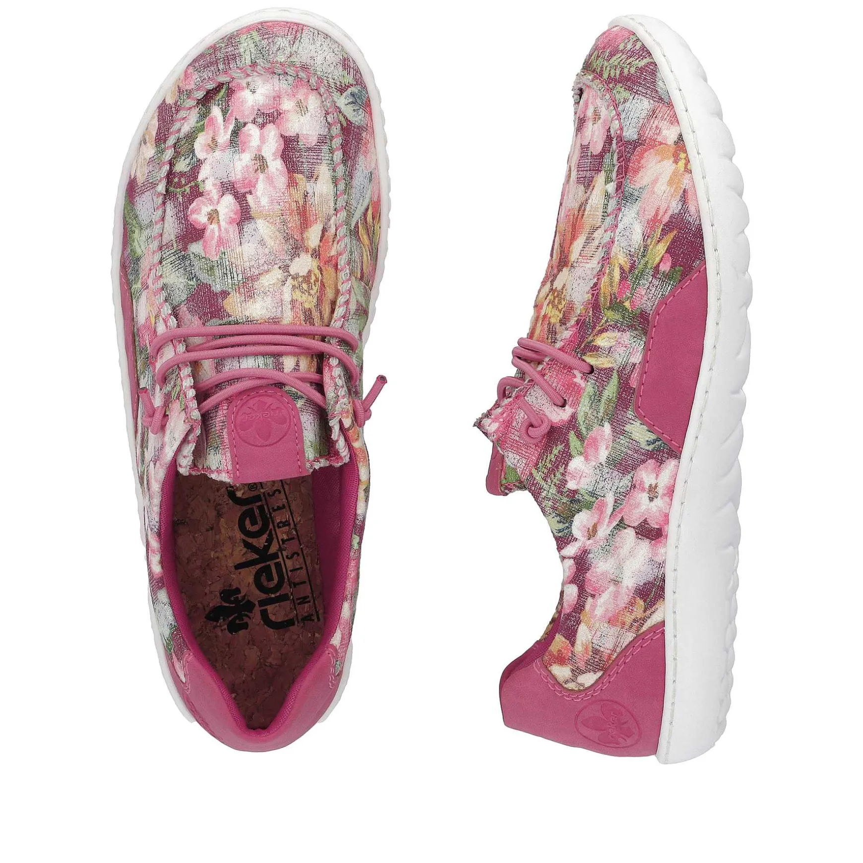 Rieker Women'S Slippers Magenta-Multi