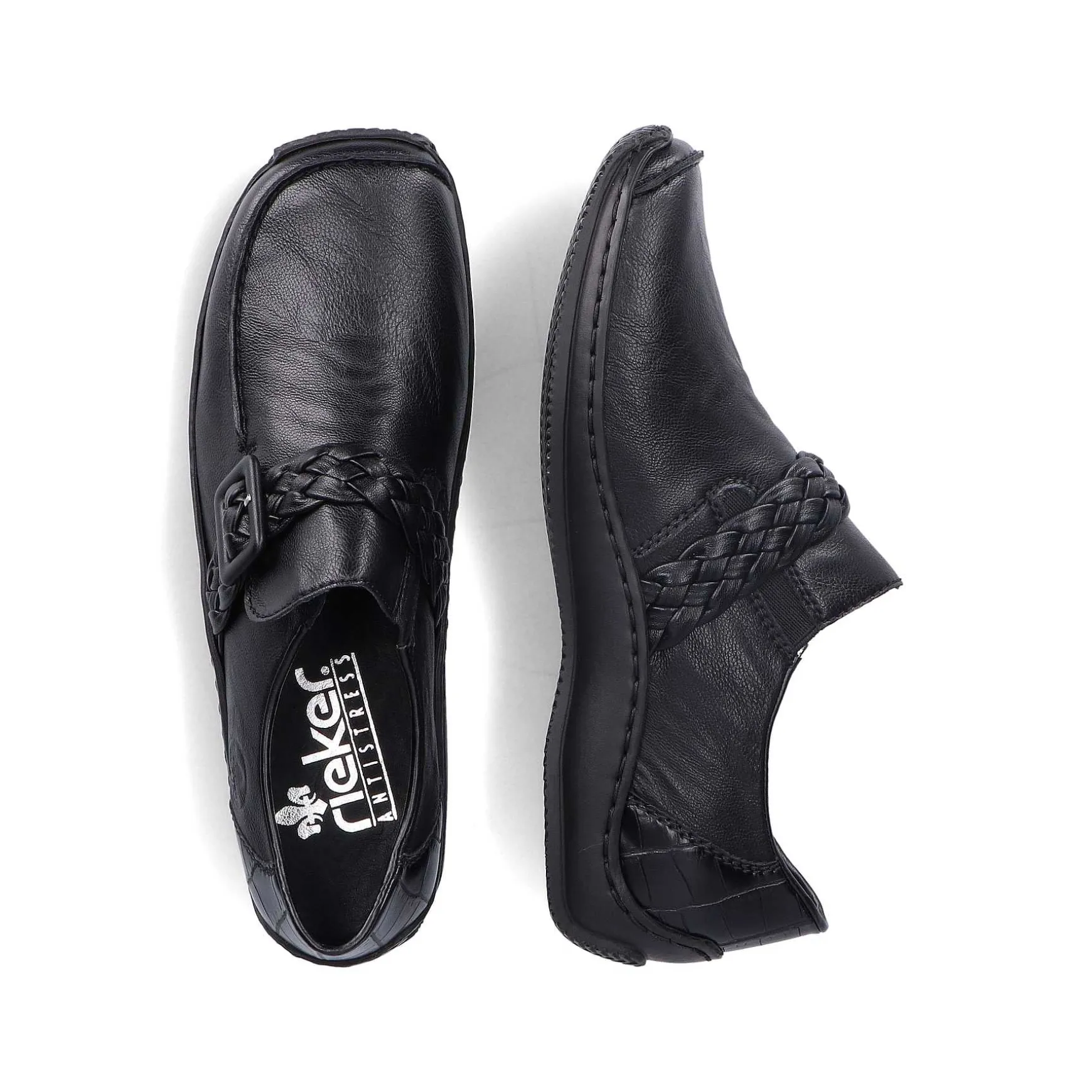 Rieker Women'S Slippers Midnight Black