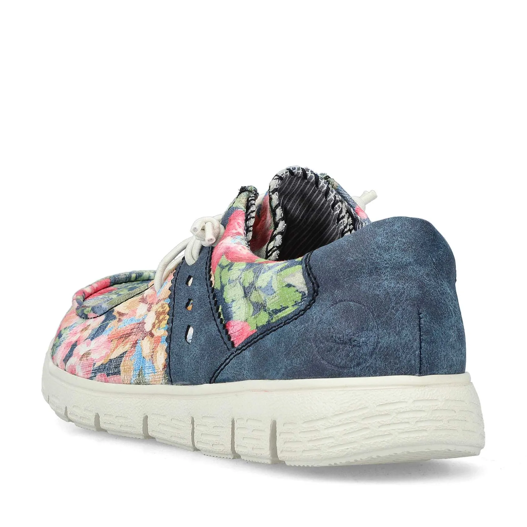 Rieker Women'S Slippers Multi-Denim Blue