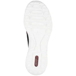 Rieker Women'S Slippers Navy Blue-Fire Red
