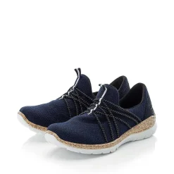 Rieker Women'S Slippers Navy Blue