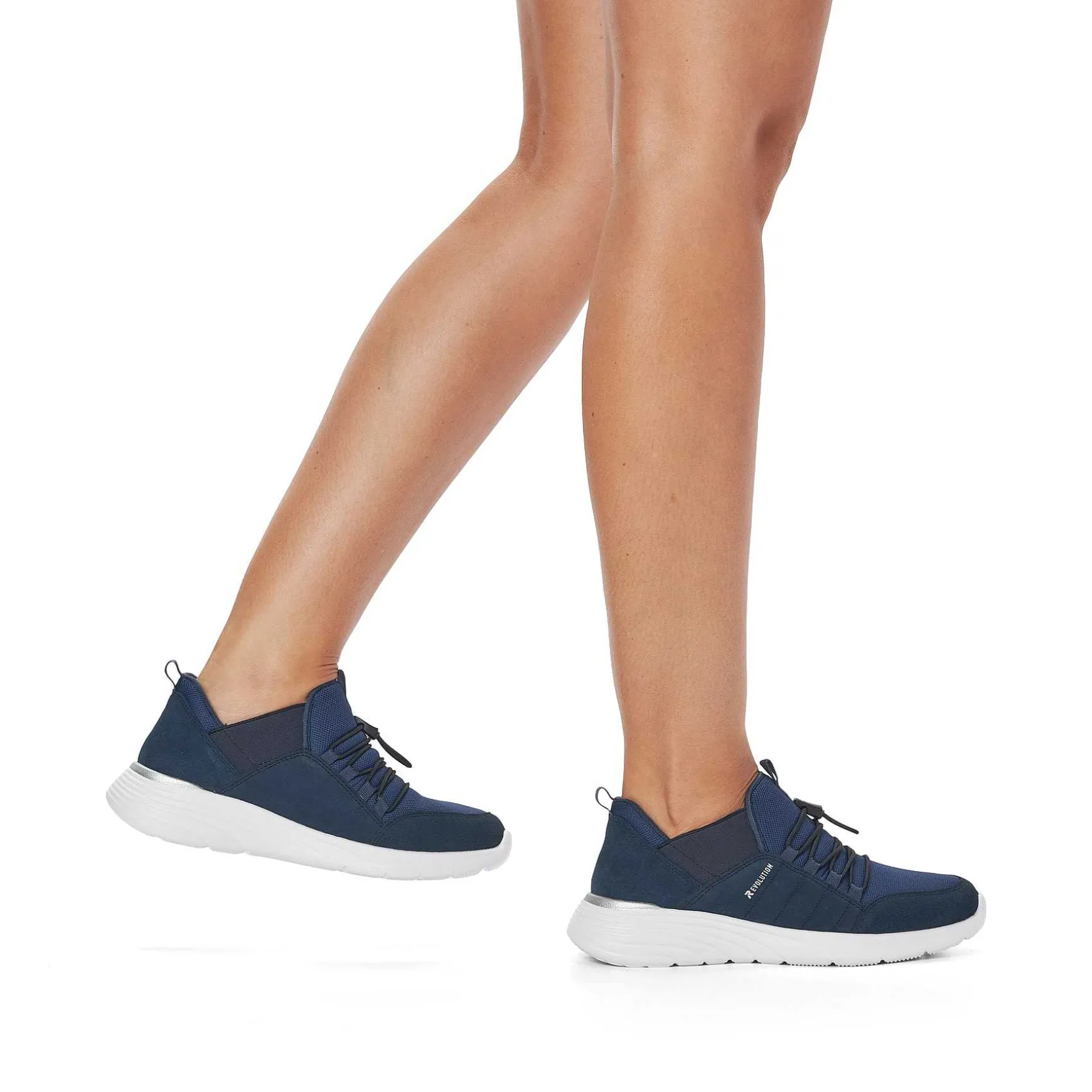Rieker Women'S Slippers Navy Blue
