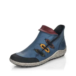 Rieker Women'S Slippers Ocean Blue