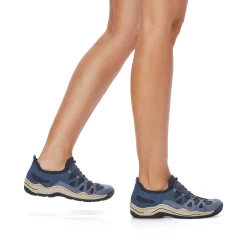 Rieker Women'S Slippers Ocean Blue