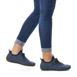 Rieker Women'S Slippers Ocean Blue