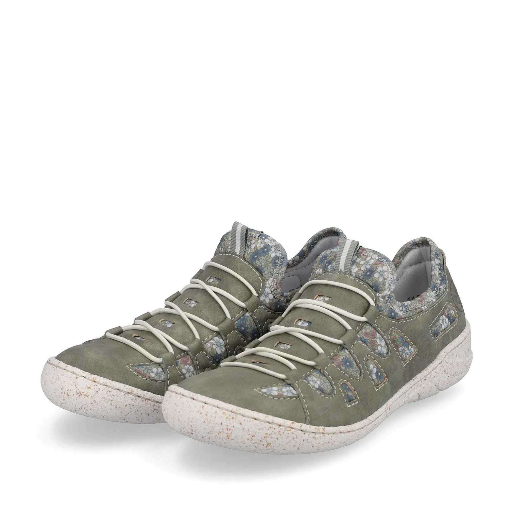 Rieker Women'S Slippers Olive Green