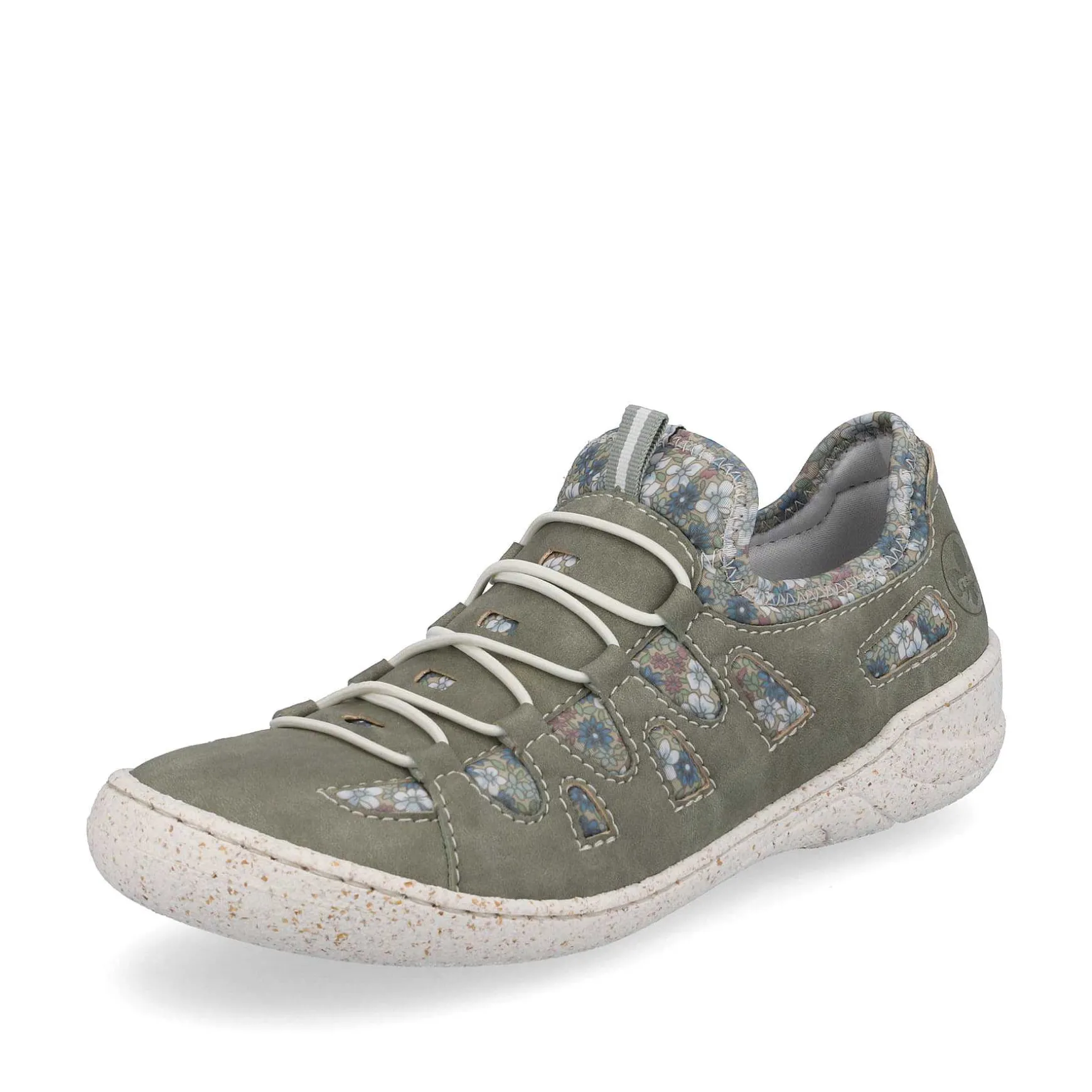 Rieker Women'S Slippers Olive Green