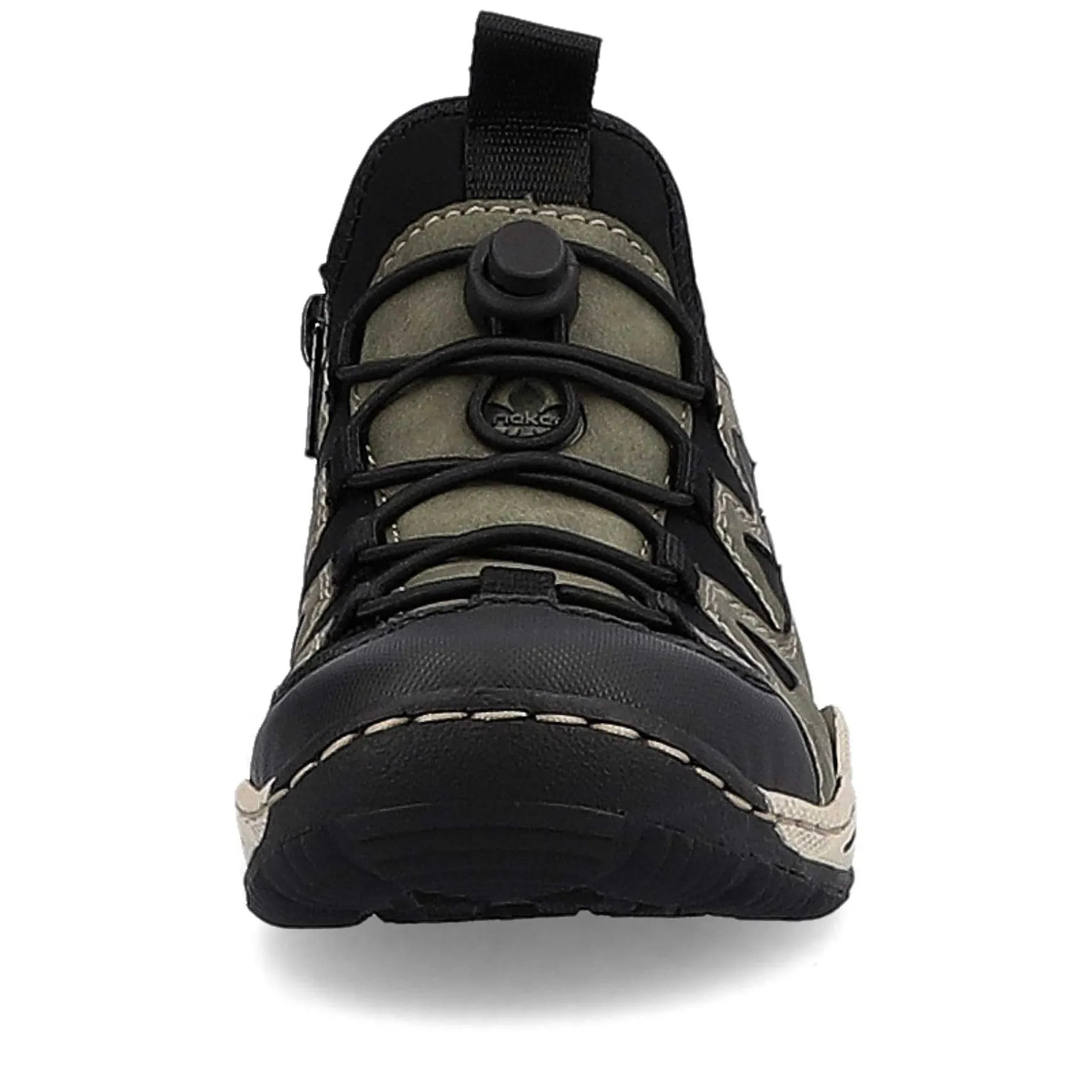 Rieker Women'S Slippers Olive Green-Black