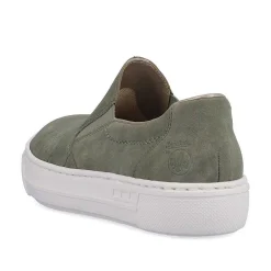 Rieker Women'S Slippers Olive Green