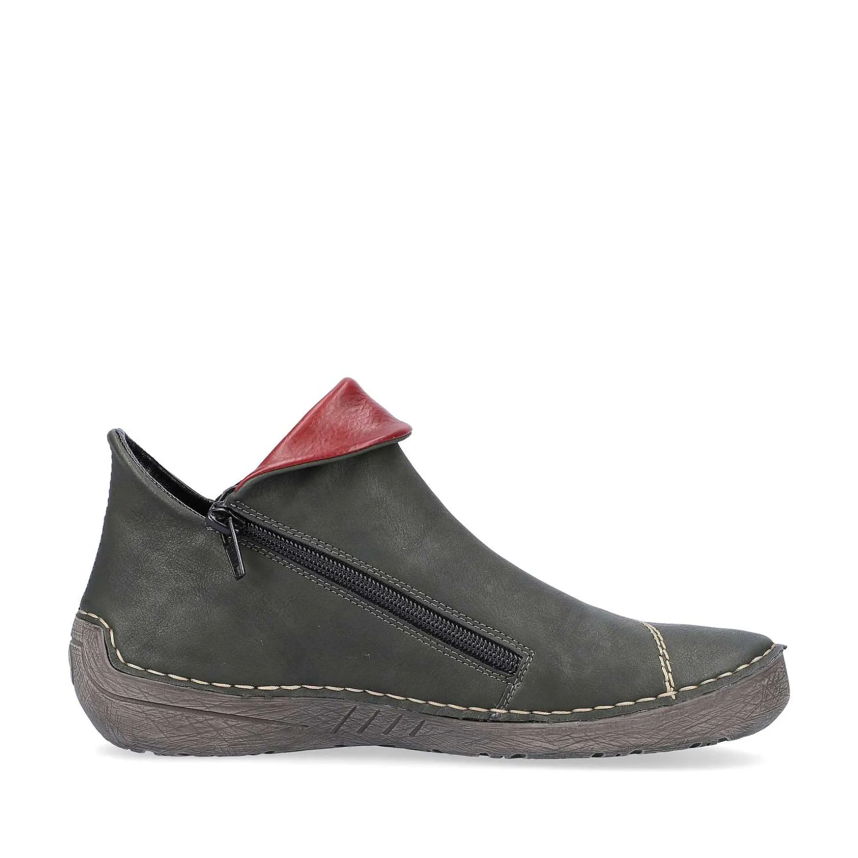 Rieker Women'S Slippers Olive Green