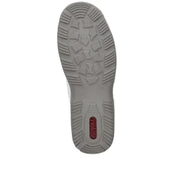 Rieker Women'S Slippers Pearl White-Gray