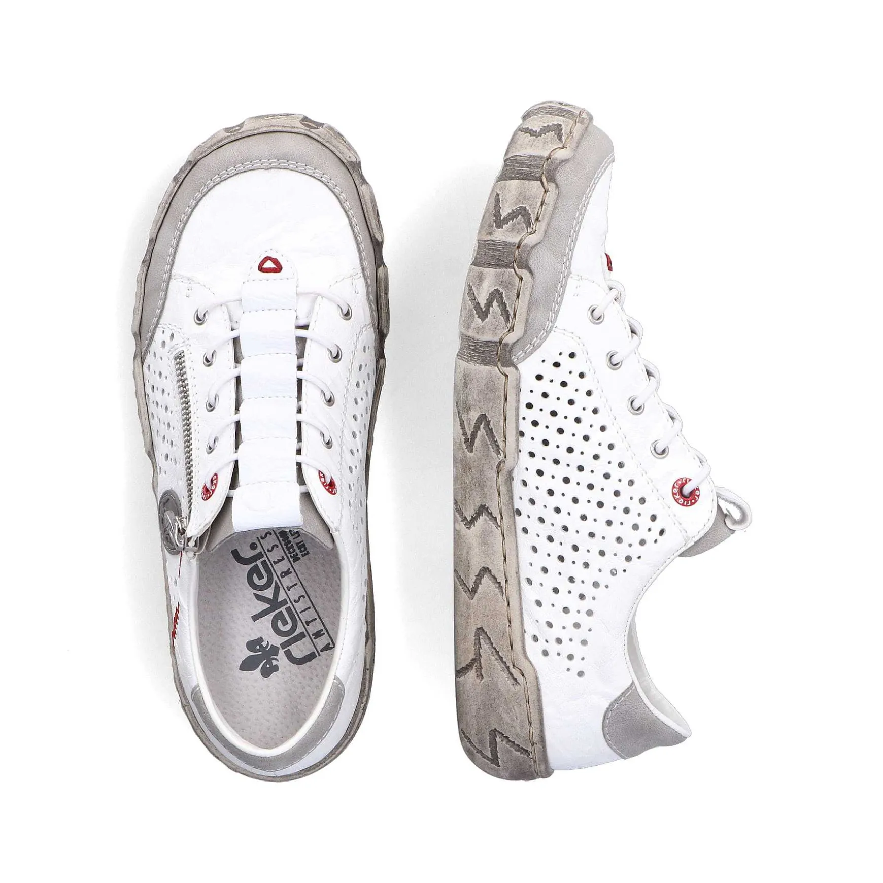 Rieker Women'S Slippers Pure White