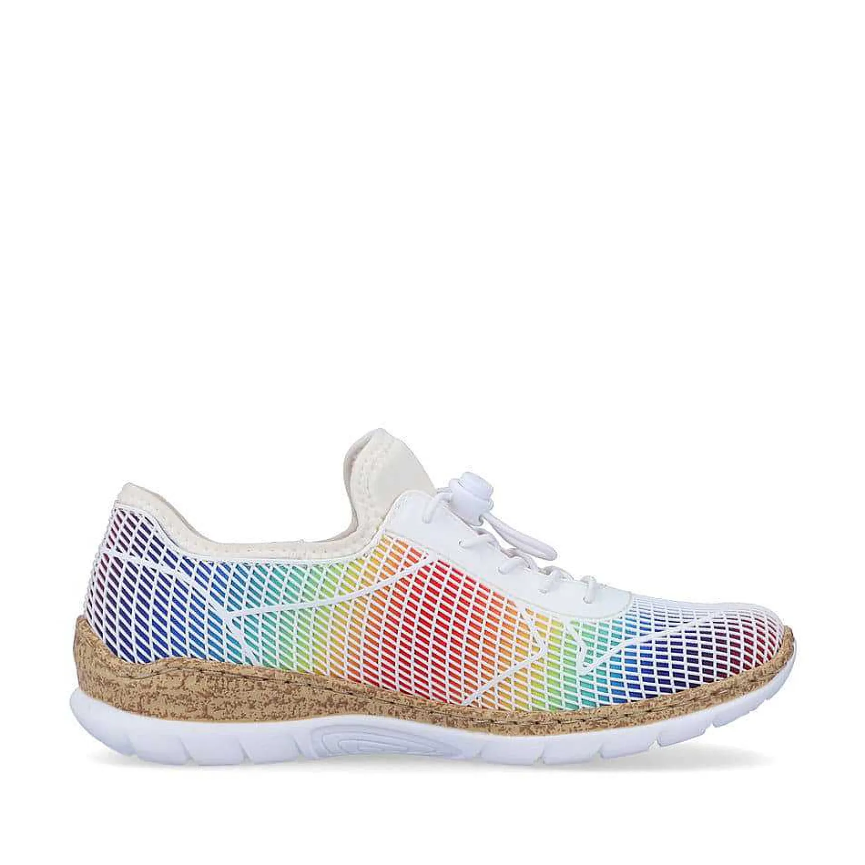 Rieker Women'S Slippers Rainbow Colors