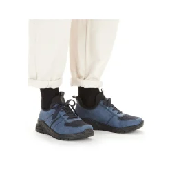 Rieker Women'S Slippers Royal Blue