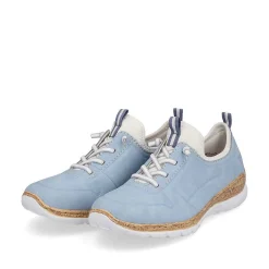 Rieker Women'S Slippers Sky Blue