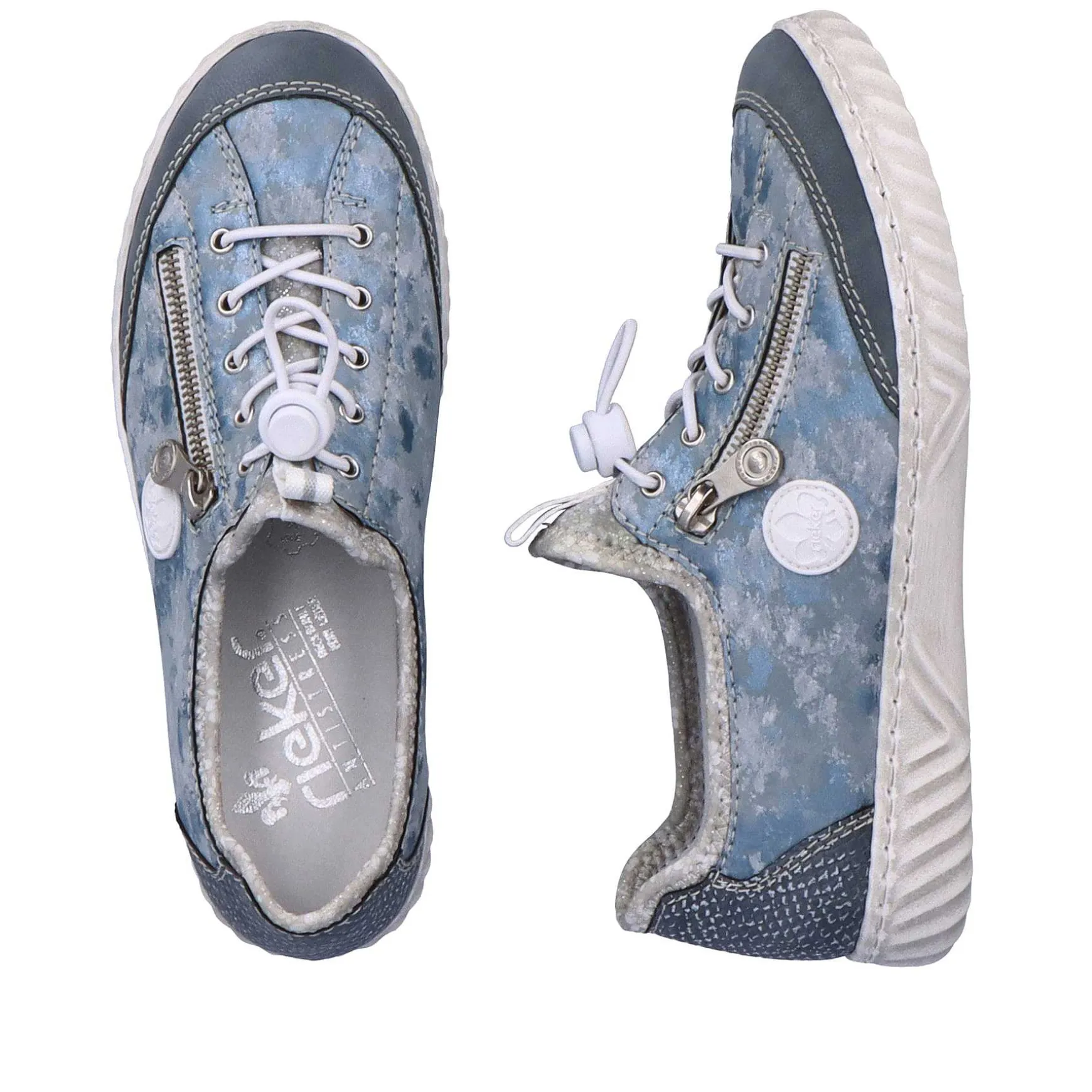 Rieker Women'S Slippers Sky Blue
