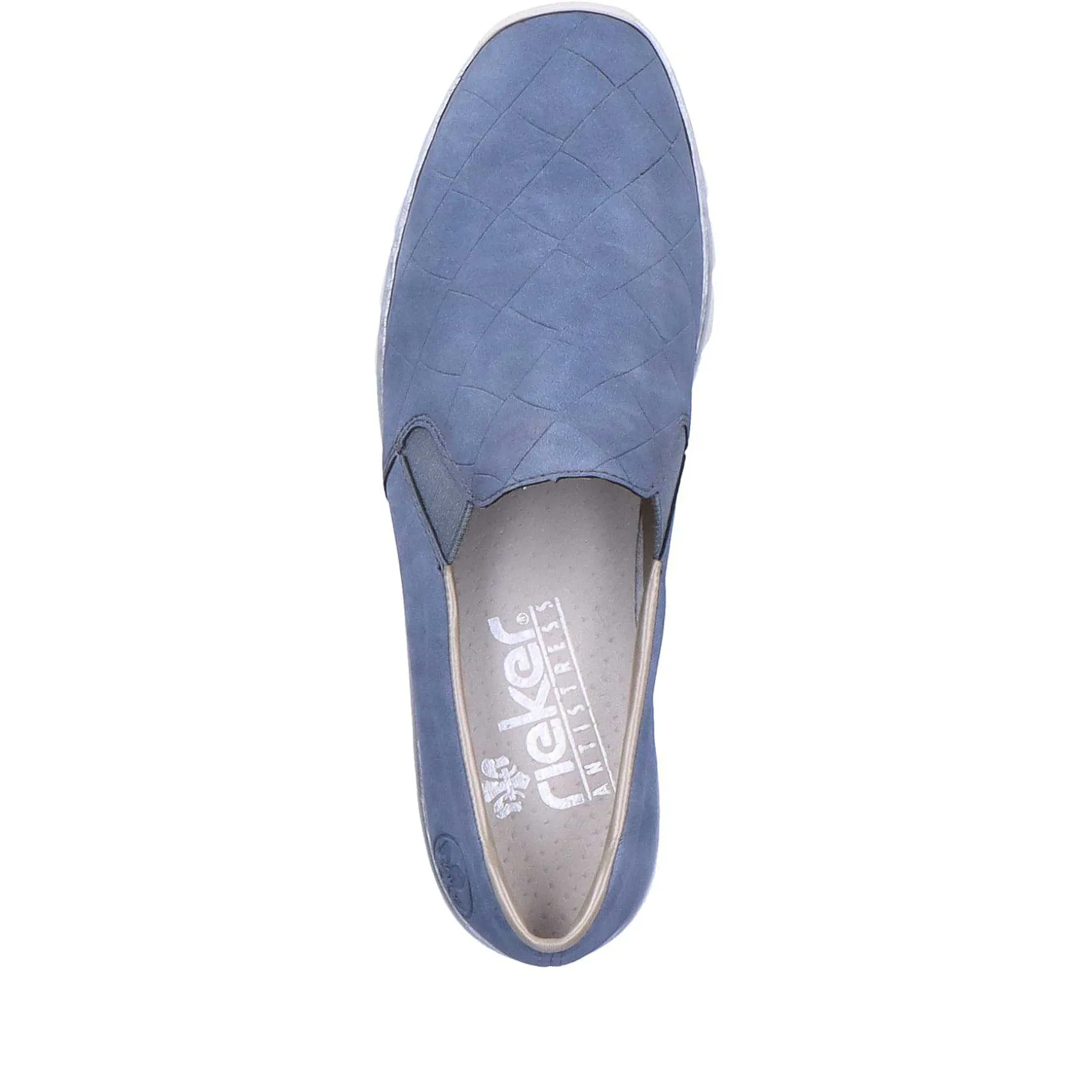 Rieker Women'S Slippers Slate Blue