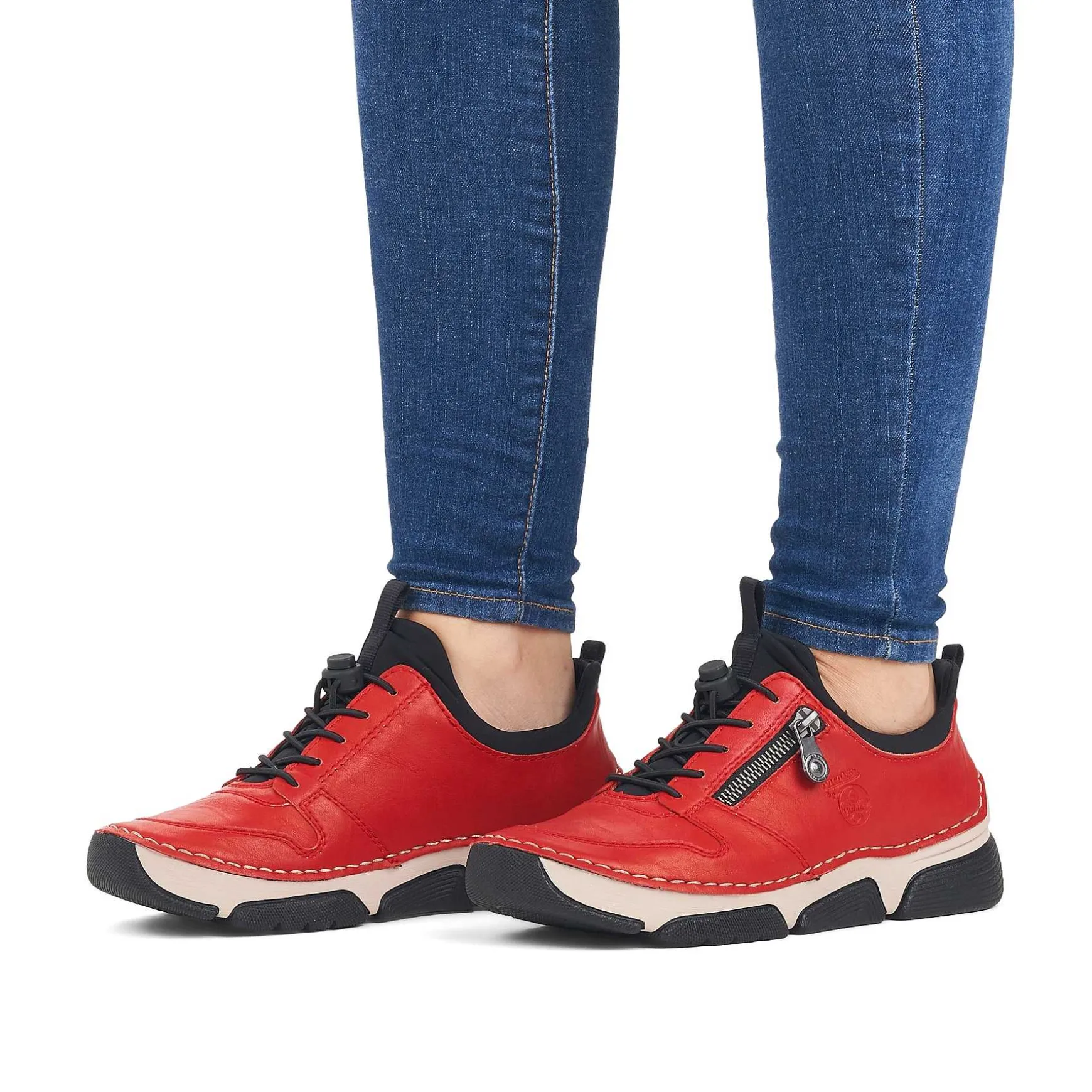 Rieker Women'S Slippers Strawberry Red