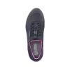 Rieker Women'S Slippers Urban-Black Flamingo-Pink