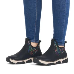 Rieker Women'S Slippers Urban Black