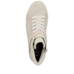 Rieker Women'S Sneaker High Cream Beige