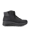 Rieker Women'S Sneaker High Deep Black
