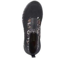 Rieker Women'S Sneaker High Urban Black