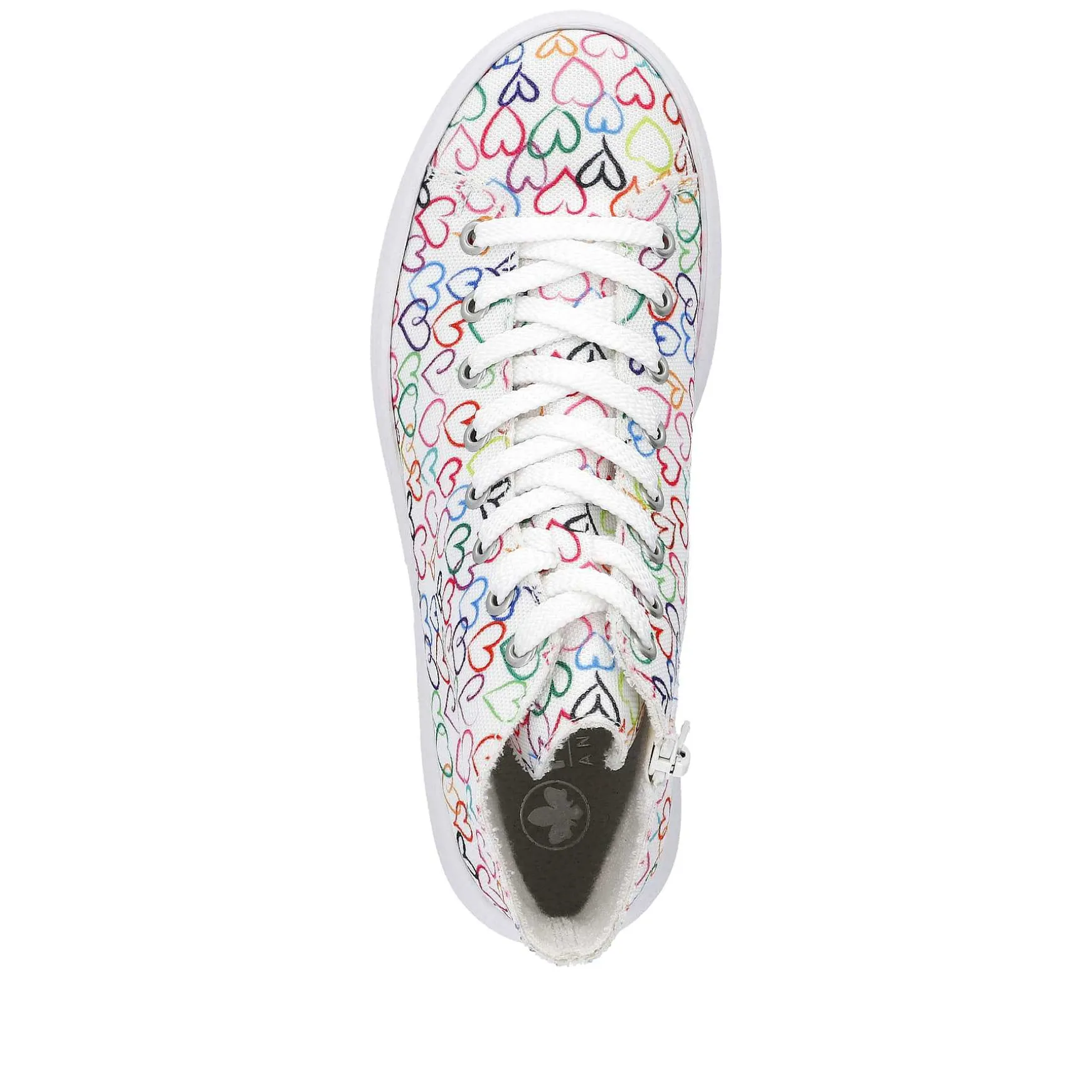 Rieker Women'S Sneaker High Multicolored