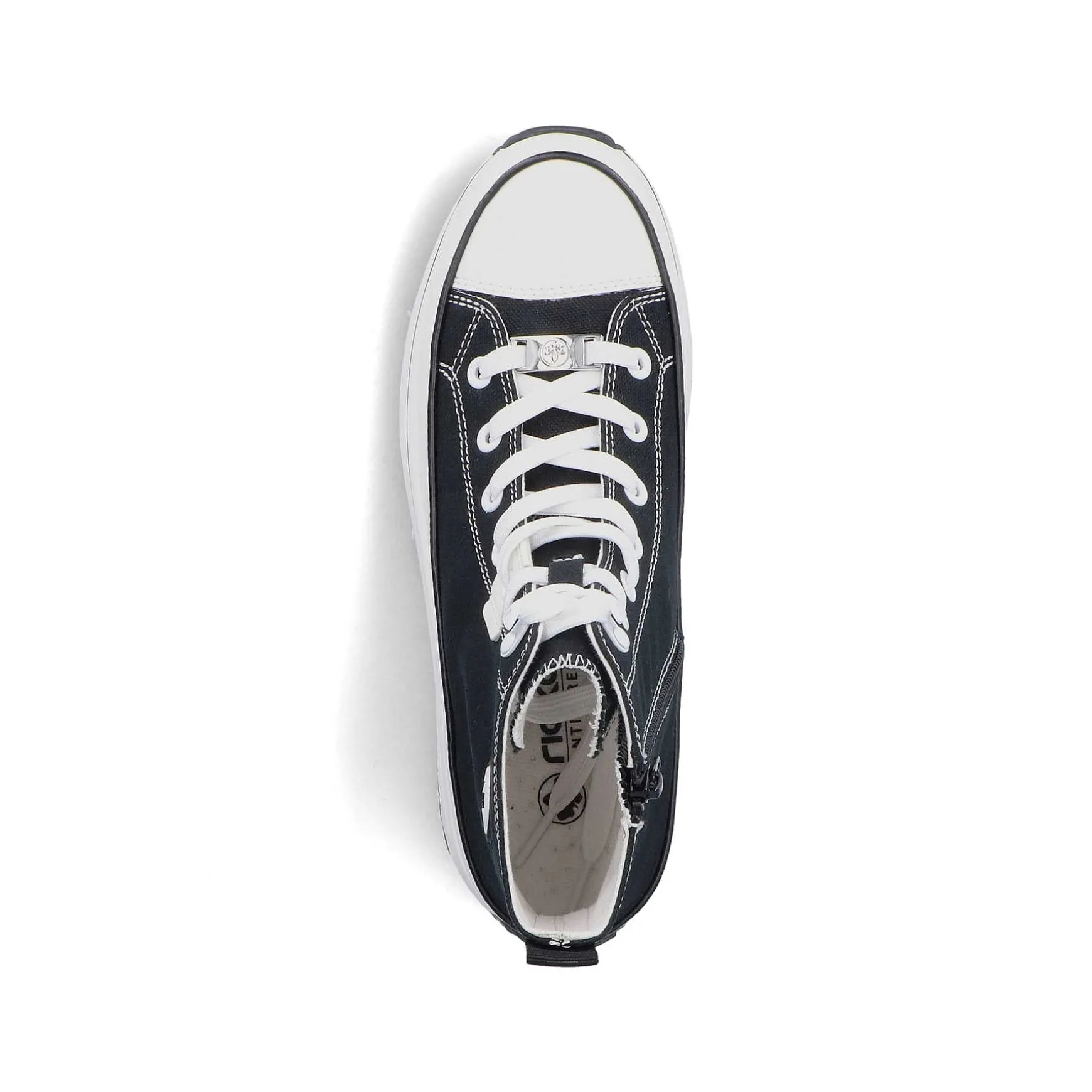 Rieker Women'S Sneaker High Deep Black