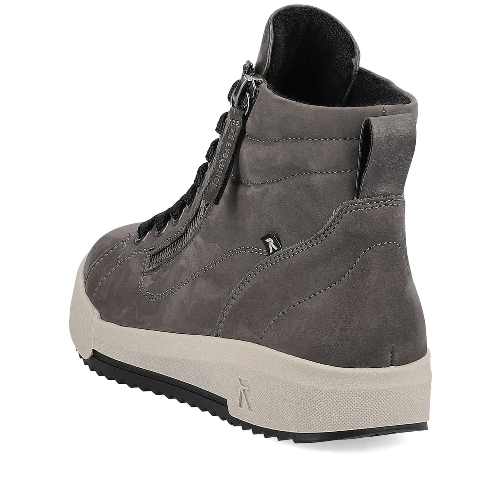 Rieker Women'S Sneaker High Stone Grey
