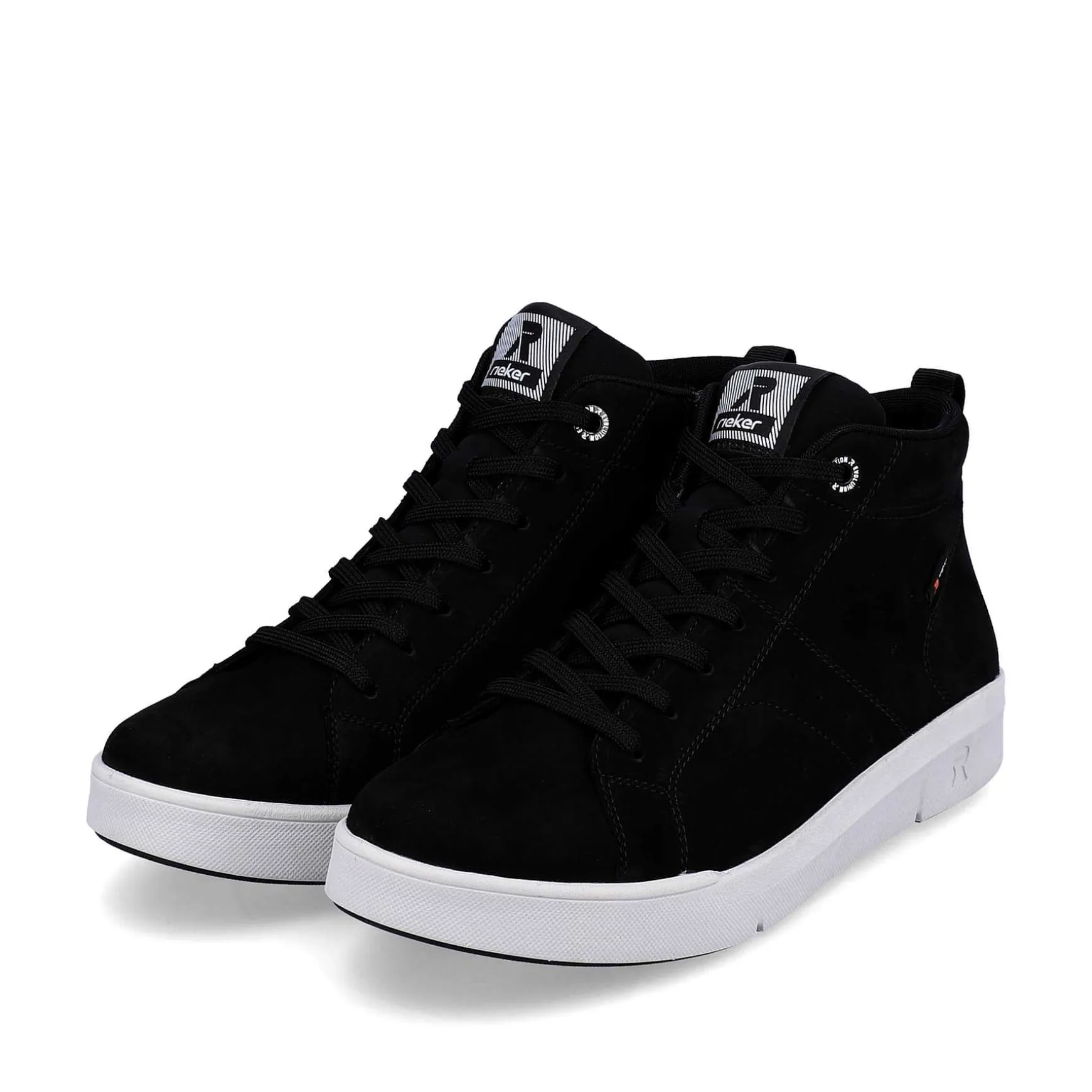 Rieker Women'S Sneaker High Deep Black