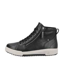 Rieker Women'S Sneaker High Steel Black