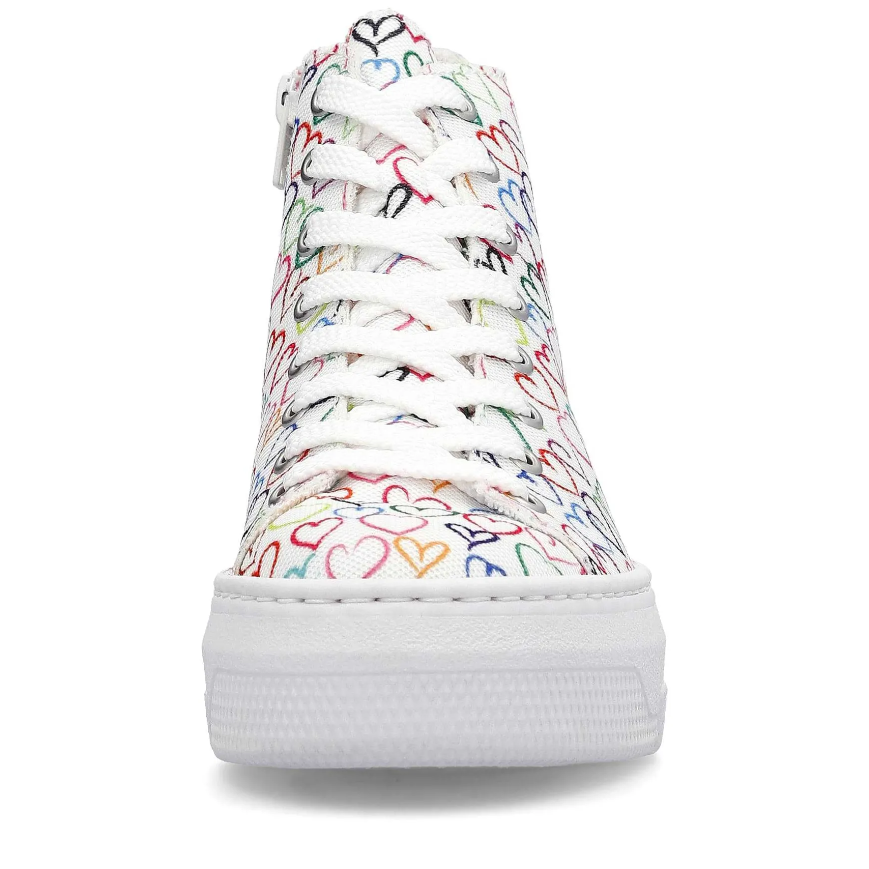 Rieker Women'S Sneaker High Multicolored