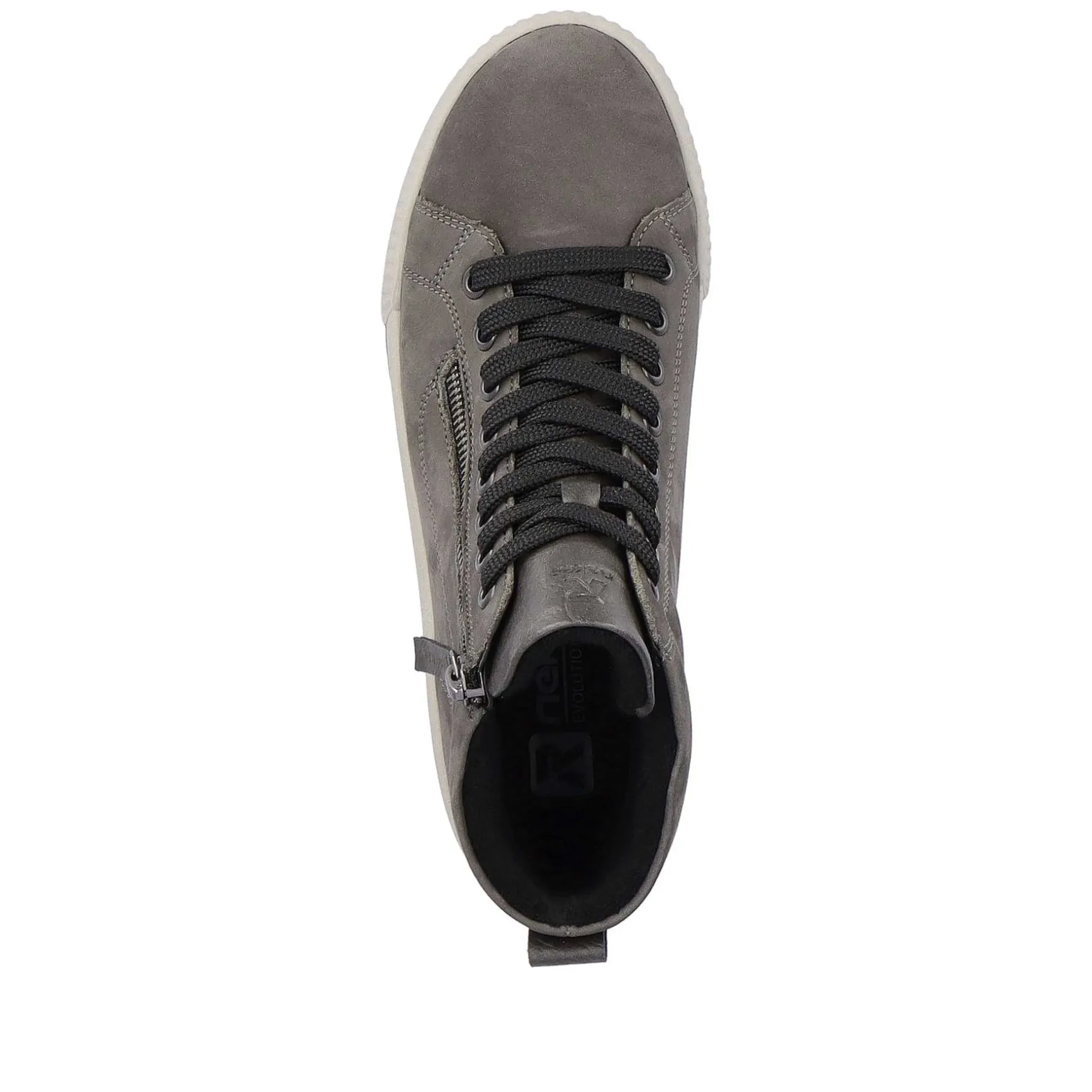 Rieker Women'S Sneaker High Stone Grey