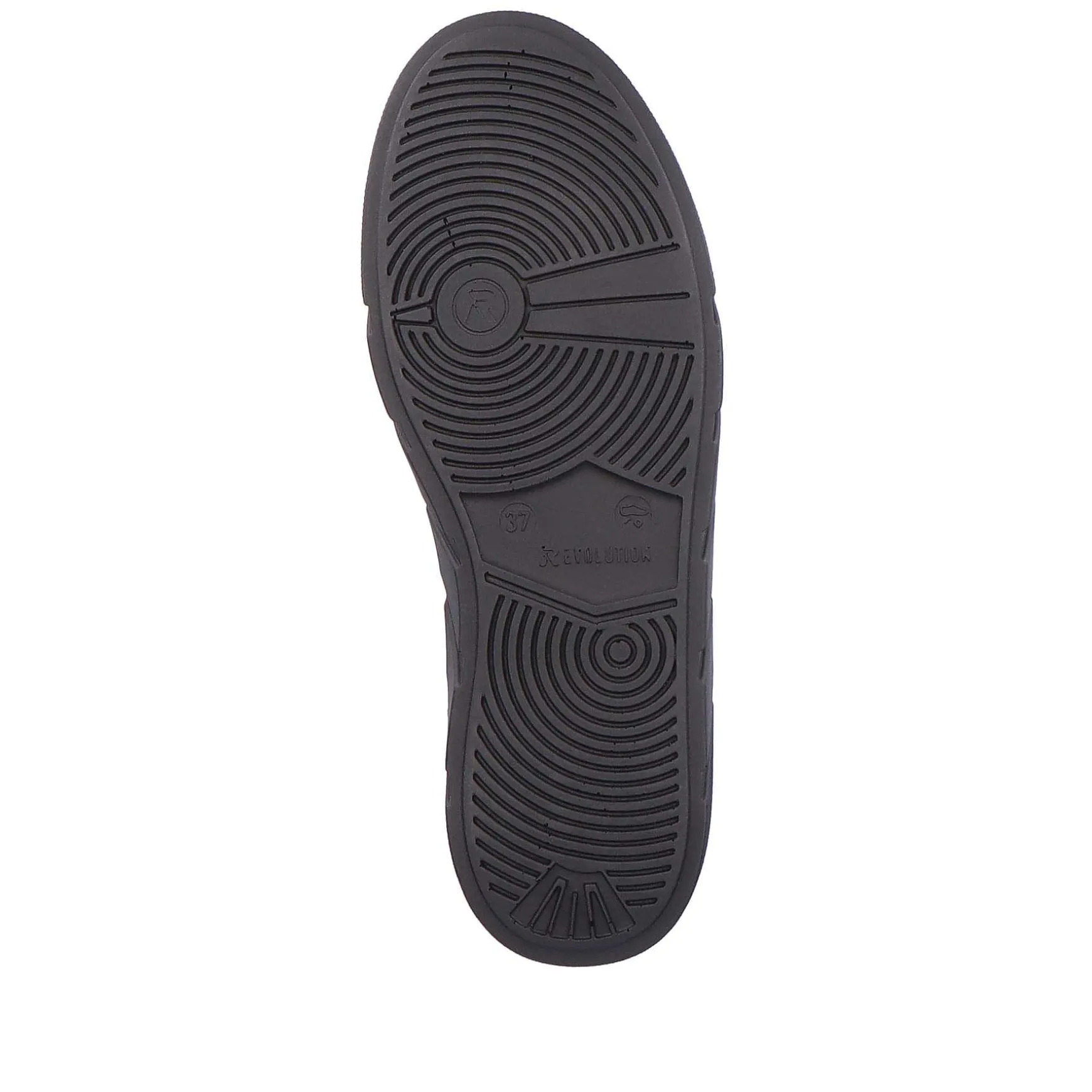 Rieker Women'S Sneaker High Deep Black