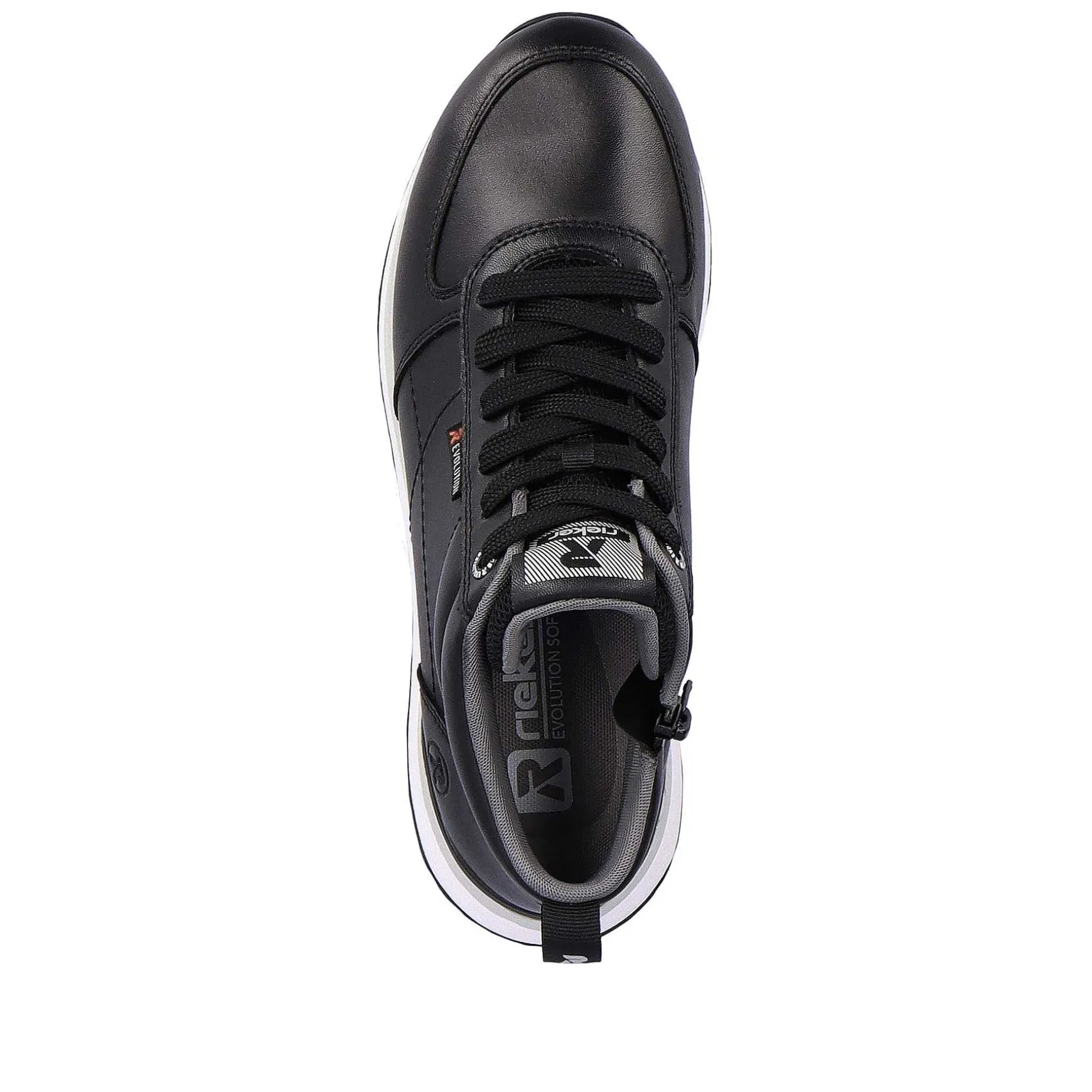 Rieker Women'S Sneaker High Deep Black