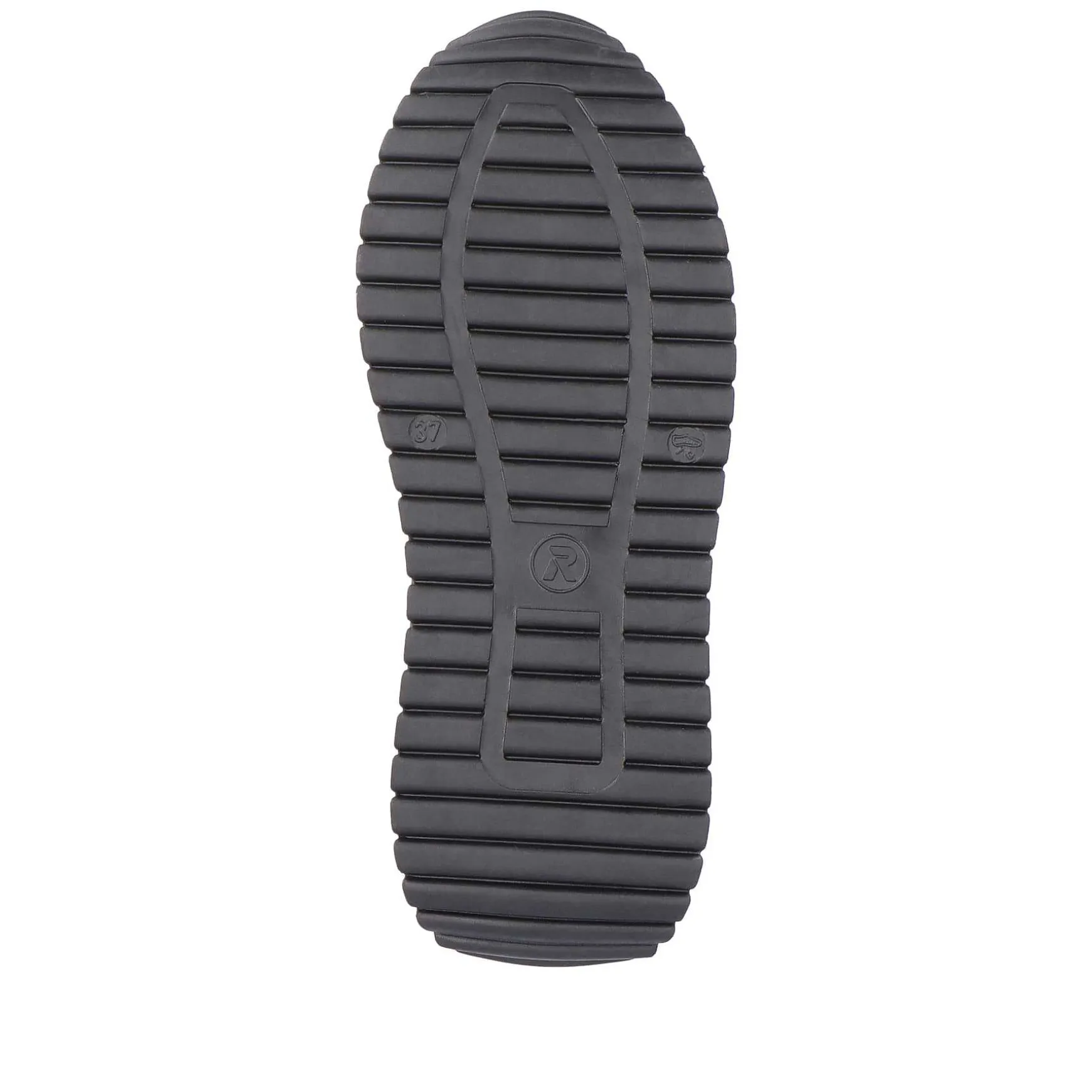 Rieker Women'S Sneaker High Deep Black