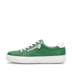 Rieker Women'S Sneaker Low Grass Green