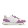 Rieker Women'S Sneaker Low Lilac Pearl-White