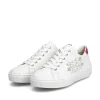 Rieker Women'S Sneaker Low Crystal White