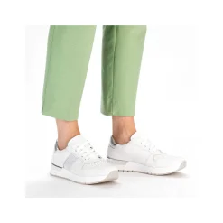 Rieker Women'S Sneaker Low Ice White
