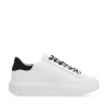 Rieker Women'S Sneaker Low Crystal-White Deep-Black
