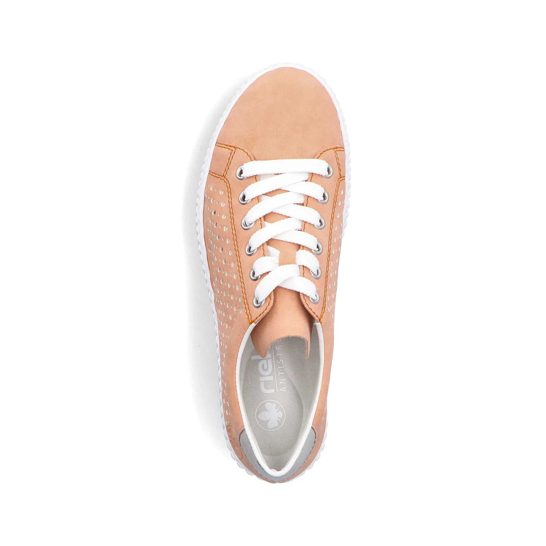 Rieker Women'S Sneaker Low Pastel Orange